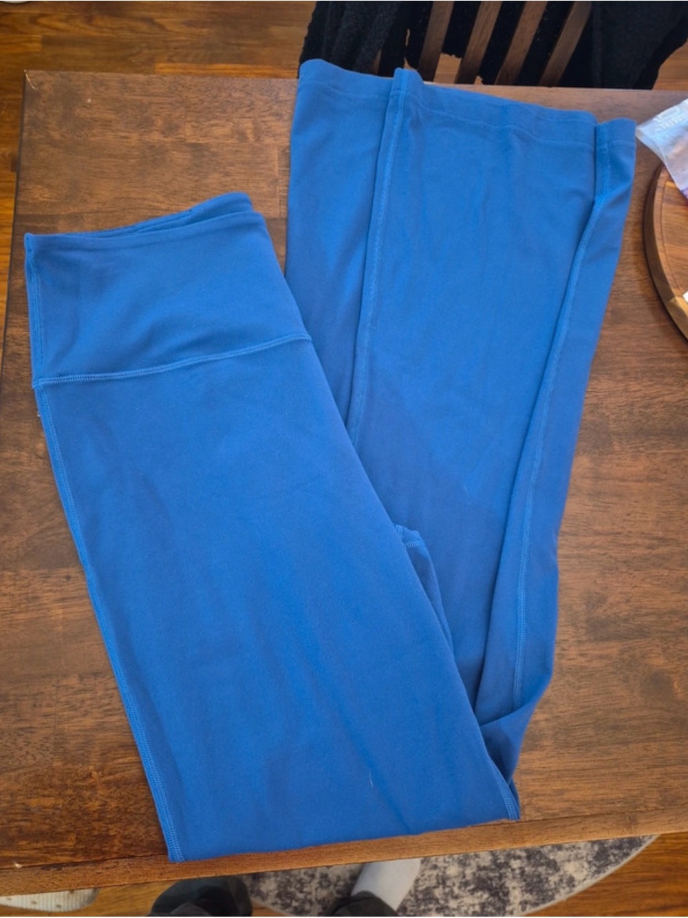 lululemon athletica Electric Blue Wide-Leg Leggings